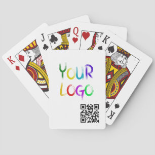 Creëer Uw eigen aangepaste QR-code op maat Pokerkaarten