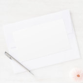 Creëer uw eigen aangepaste rechthoek Stickers (Envelop)