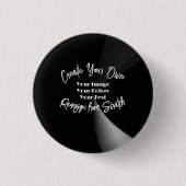 Creëer Uw eigen aangepaste  Ronde Button 3,2 Cm (Voorkant)