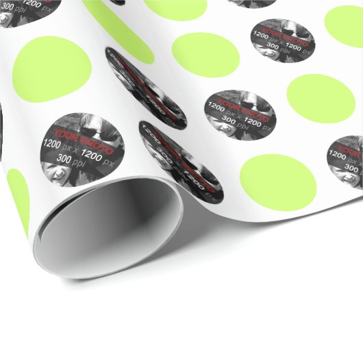 Creëer Uw eigen aangepaste ronde Cadeaupapier (Rol Hoek)