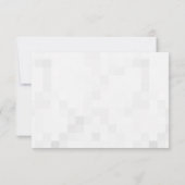 Creëer Uw eigen aangepaste  RSVP Kaartje (Achterkant)