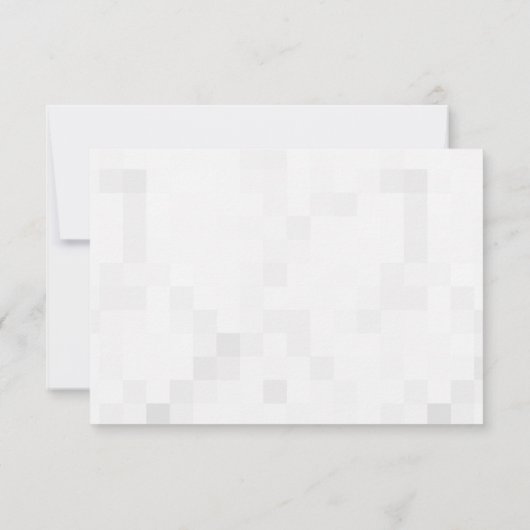 Creëer Uw eigen aangepaste  RSVP Kaartje (Achterkant)