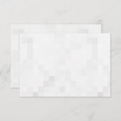 Creëer Uw eigen aangepaste  RSVP Kaartje (Voorkant / Achterkant)