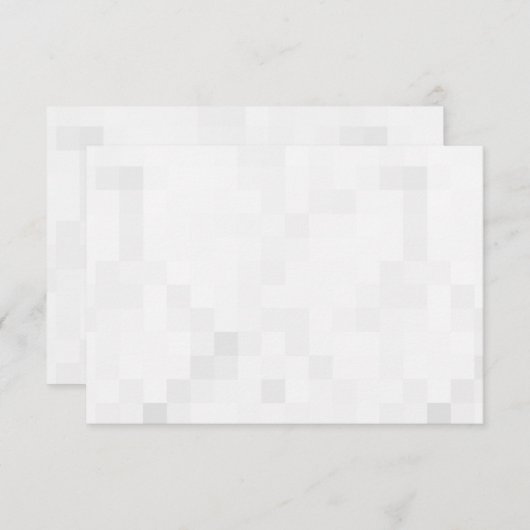Creëer Uw eigen aangepaste  RSVP Kaartje (Voorkant / Achterkant)