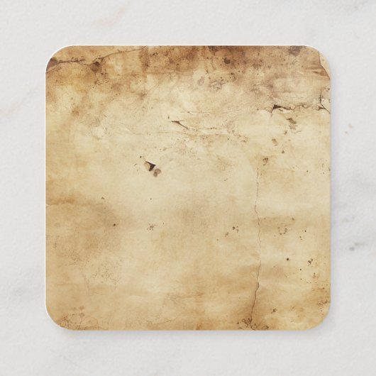 Creëer uw eigen aangepaste sepia oud papier informatiekaartje (Achterkant)