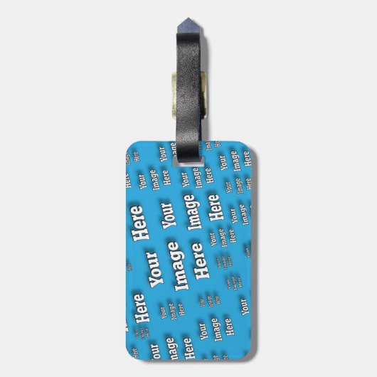 🤍 Creëer uw eigen aangepaste Sjabloon Bagagelabel (Achterkant verticaal)