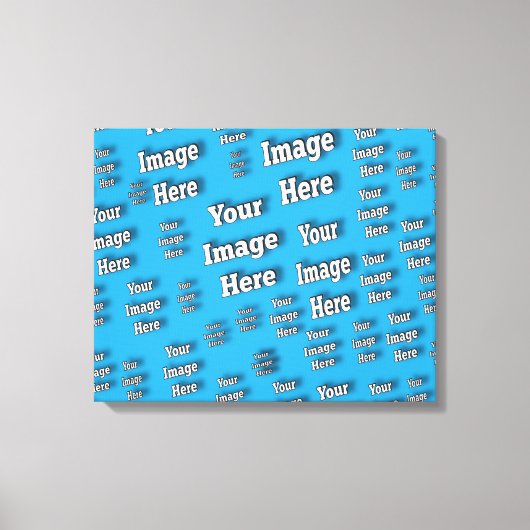 🤍 Creëer uw eigen aangepaste Sjabloon Canvas Afdruk (Voorkant)