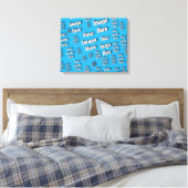 🤍 Creëer uw eigen aangepaste Sjabloon Canvas Afdruk (Insitu (Slaapkamer))