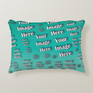 🤍 Creëer uw eigen aangepaste Sjabloon Decoratief Kussen