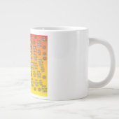 🤍 Creëer uw eigen aangepaste Sjabloon Extra Grote Beker (Rechts)