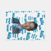 🤍 Creëer uw eigen aangepaste Sjabloon Fleece Deken (Voorkant (Horizontaal))