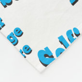 🤍 Creëer uw eigen aangepaste Sjabloon Fleece Deken (Hoek)