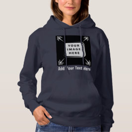 Creëer uw eigen aangepaste Sjabloon gepersonalisee Hoodie