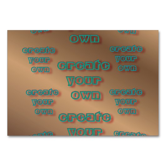 🤍 Creëer uw eigen aangepaste Sjabloon Kaart (Voorkant)