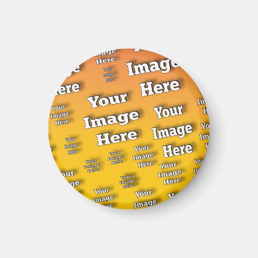 🤍 Creëer uw eigen aangepaste Sjabloon Magneet (Voorkant)