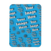 🤍 Creëer uw eigen aangepaste Sjabloon Magneet (Verticaal)