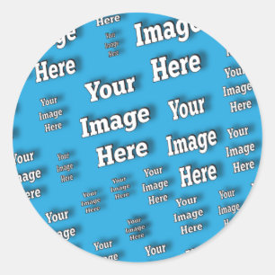 🤍 Creëer uw eigen aangepaste Sjabloon Ronde Sticker