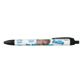 🤍 Creëer uw eigen aangepaste Sjabloon Zwarte Inkt Pen (Bovenkant)