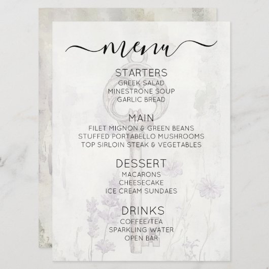 Creëer uw eigen aangepaste sleutel menu (Voorkant / Achterkant)