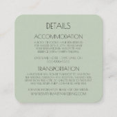 Creëer Uw eigen aangepaste tekst gekleurde achterg Informatiekaartje (Voorkant)