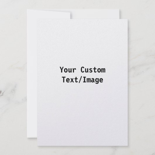 Creëer Uw eigen aangepaste thuisdag Kaart (Achterkant)