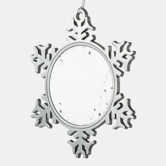 Creëer Uw eigen aangepaste  Tin Sneeuwvlok Ornament (Rechts)