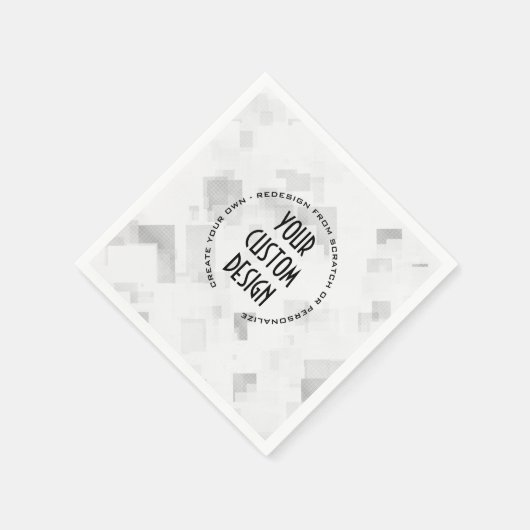 Creëer uw eigen aangepaste versie servet (Hoek)