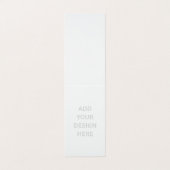 Creëer Uw eigen aangepaste verticale tentvouw gevo Visitekaartjes (Buitenkant ongevouwen)