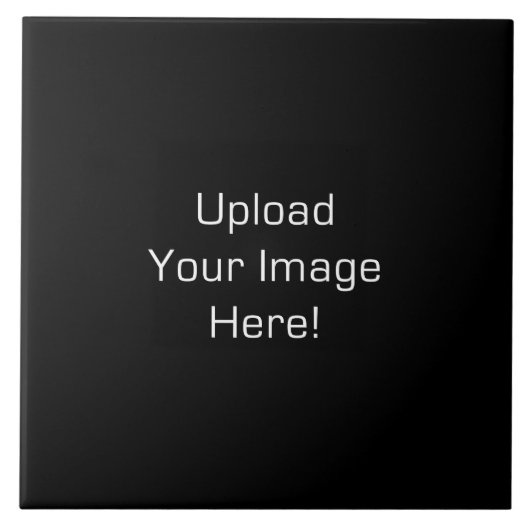 Creëer uw eigen aangepaste vierkant keramische teg tegeltje (Voorkant)