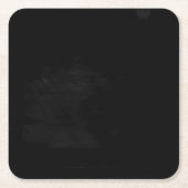 Creëer Uw eigen aangepaste  Vierkante Kartonnen Onderzetter (Voorkant)