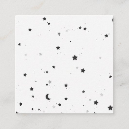 Creëer Uw eigen aangepaste  Vierkante Visitekaartje (Achterkant)