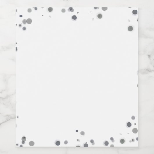 Creëer Uw eigen aangepaste  Wijn Etiket (Enkel label)