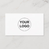 Creëer Uw eigen aangepaste zakelijke Logo Visitekaartje (Voorkant)