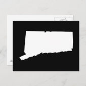 Creëer uw eigen aankondiging van Connecticut-verpl Briefkaart (Voorkant / Achterkant)