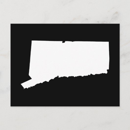 Creëer uw eigen aankondiging van Connecticut-verpl Briefkaart (Voorkant)