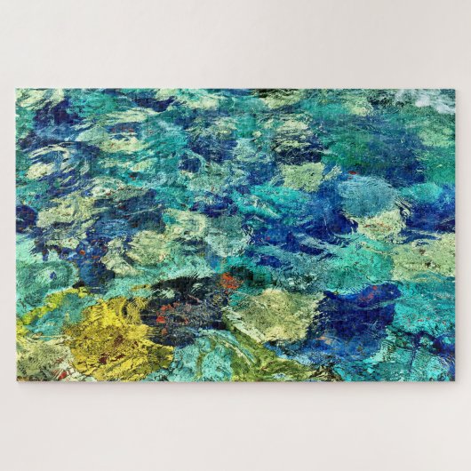 Creëer Uw eigen Abstracte art 20 x 30 Legpuzzel (Horizontaal)