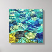 Creëer Uw eigen Abstracte artikel 12 x 12 Canvas Afdruk (Voorkant)