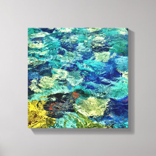 Creëer Uw eigen Abstracte artikel 12 x 12 Canvas Afdruk (Voorkant)