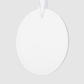 Creëer uw eigen acryl- cirkelvormig versiering ornament (voorkant)