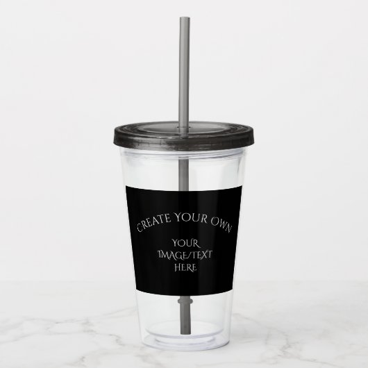 Creëer Uw eigen Acryl Drinkbeker (Voorkant)