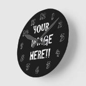 Creëer uw eigen acryl ronde (gemiddelde) wandklok ronde klok (Hoek)