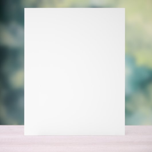 Creëer uw eigen acryl teken acryl bord (Neutraal)