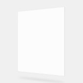 Creëer uw eigen acryl teken bord (Hoek)