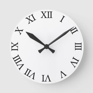 Creëer uw eigen acrylwandklok ronde klok