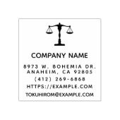 Creëer Uw eigen advocatenkantoor Rubberstempel (Afrduk)