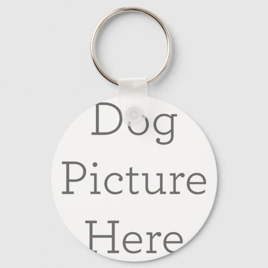 Metalen Cirkel sleutelhangers, 5,1 cm (Voorkant)