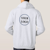 Creëer Uw eigen Afbeelding VOEG UW LOGO HIER TOE Hoodie (Achterkant)
