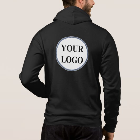 Creëer Uw eigen Afbeelding VOEG UW LOGO HIER TOE Hoodie (Achterkant)