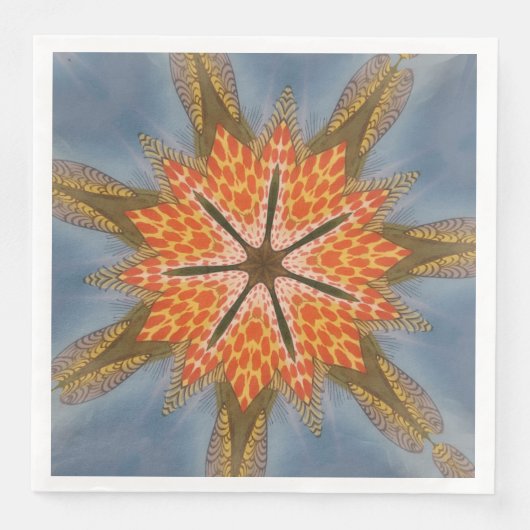 Creëer Uw eigen Afrikaanse proefontwerp Servetten (Voorkant)