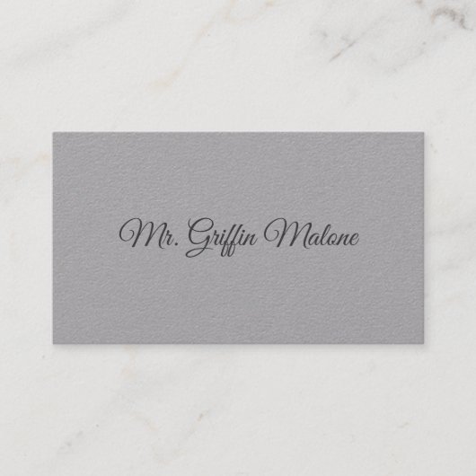 Creëer Uw Eigen Afstuderen Gepersonaliseerde Naam Contactkaartje (Voorkant)